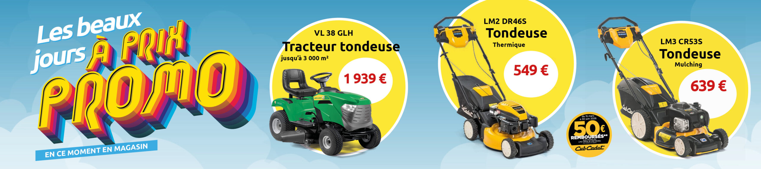 Promotion - Verts Loisirs