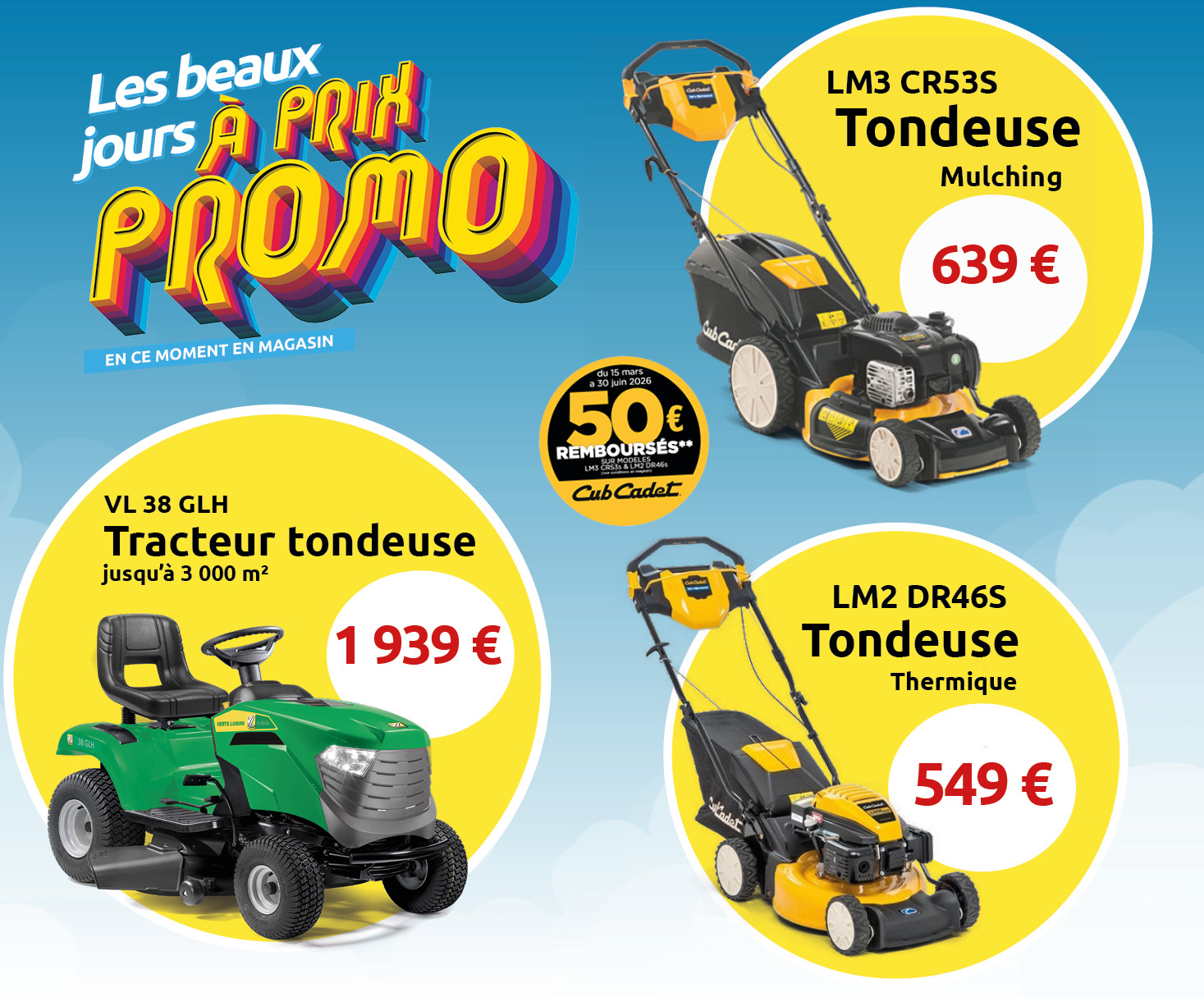 Promotion - Verts Loisirs