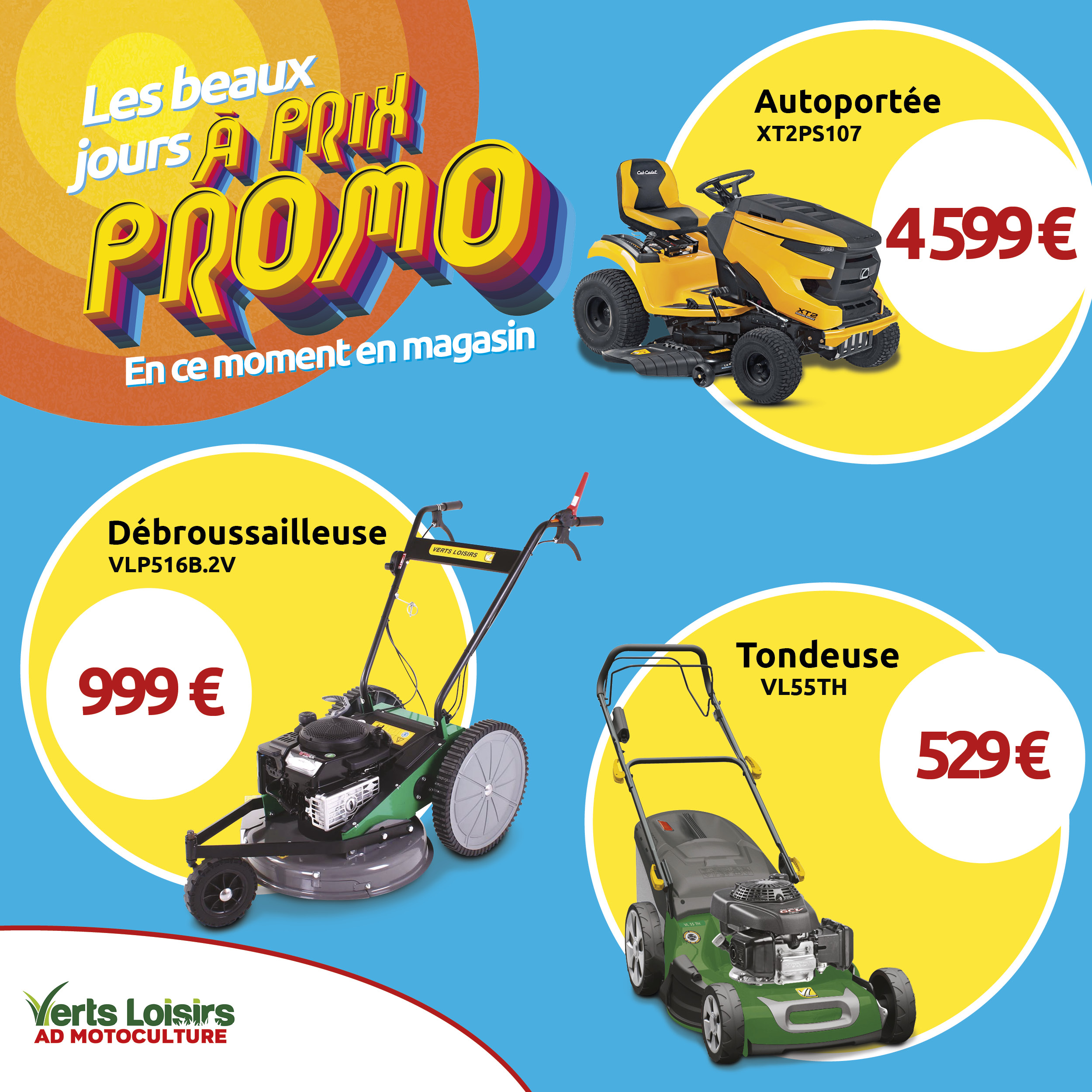 Promotion - Verts Loisirs