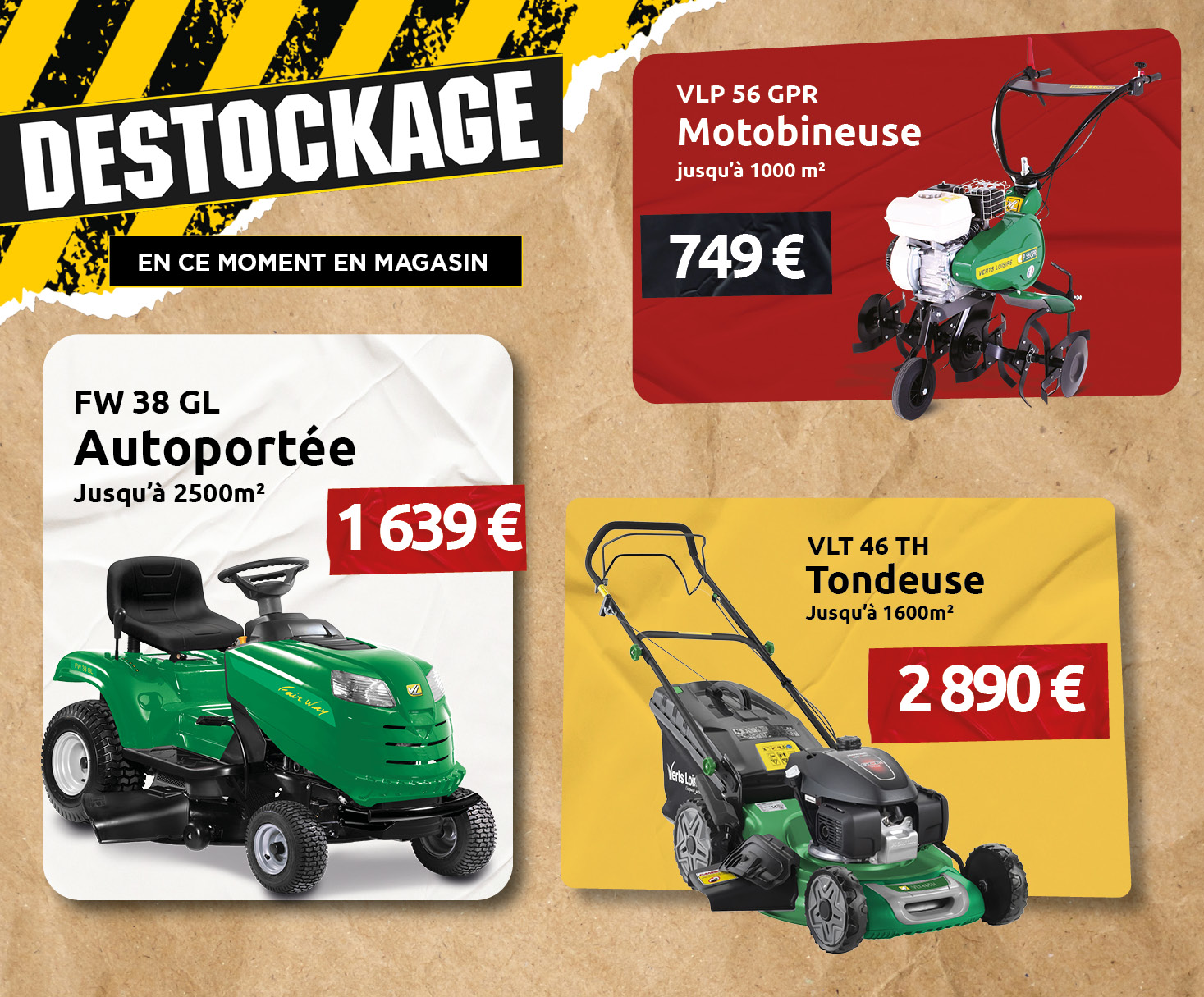 Promotion - Verts Loisirs