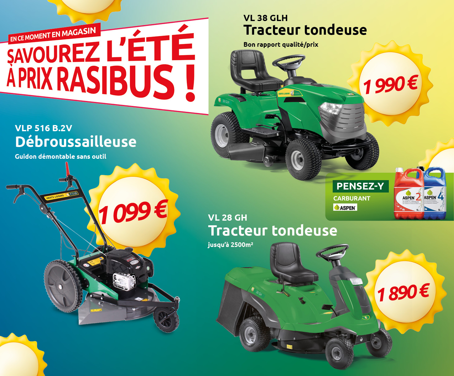 Promotion - Verts Loisirs