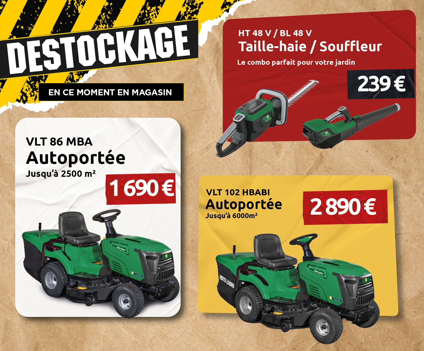 Promotion - Verts Loisirs