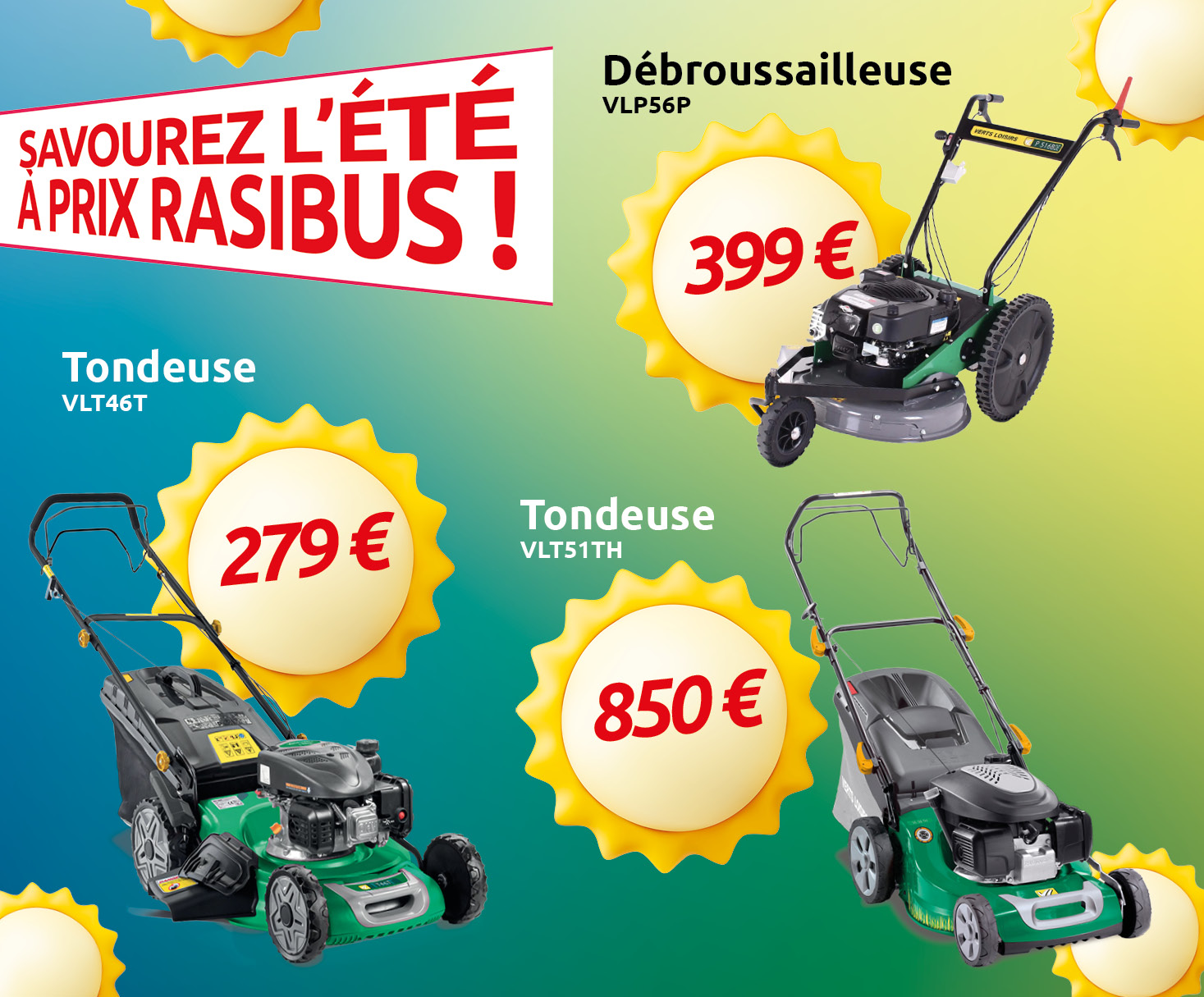 Promotion - Verts Loisirs