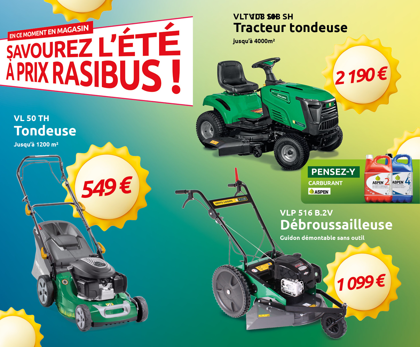 Promotion - Verts Loisirs