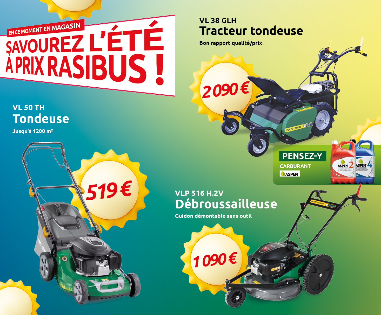 Promotion - Verts Loisirs