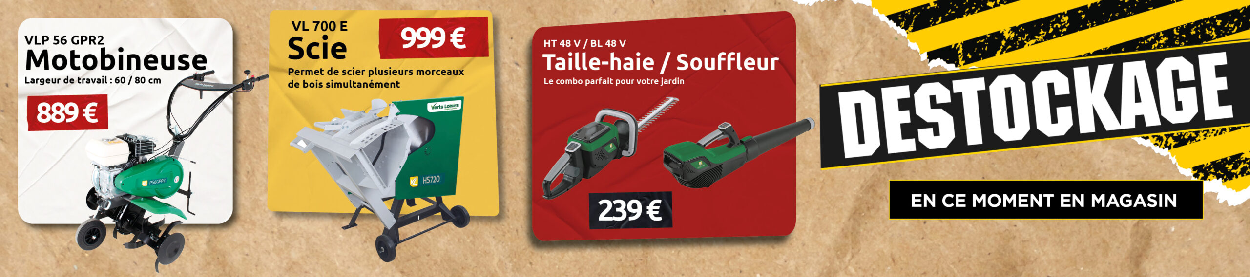 Promotion - Verts Loisirs