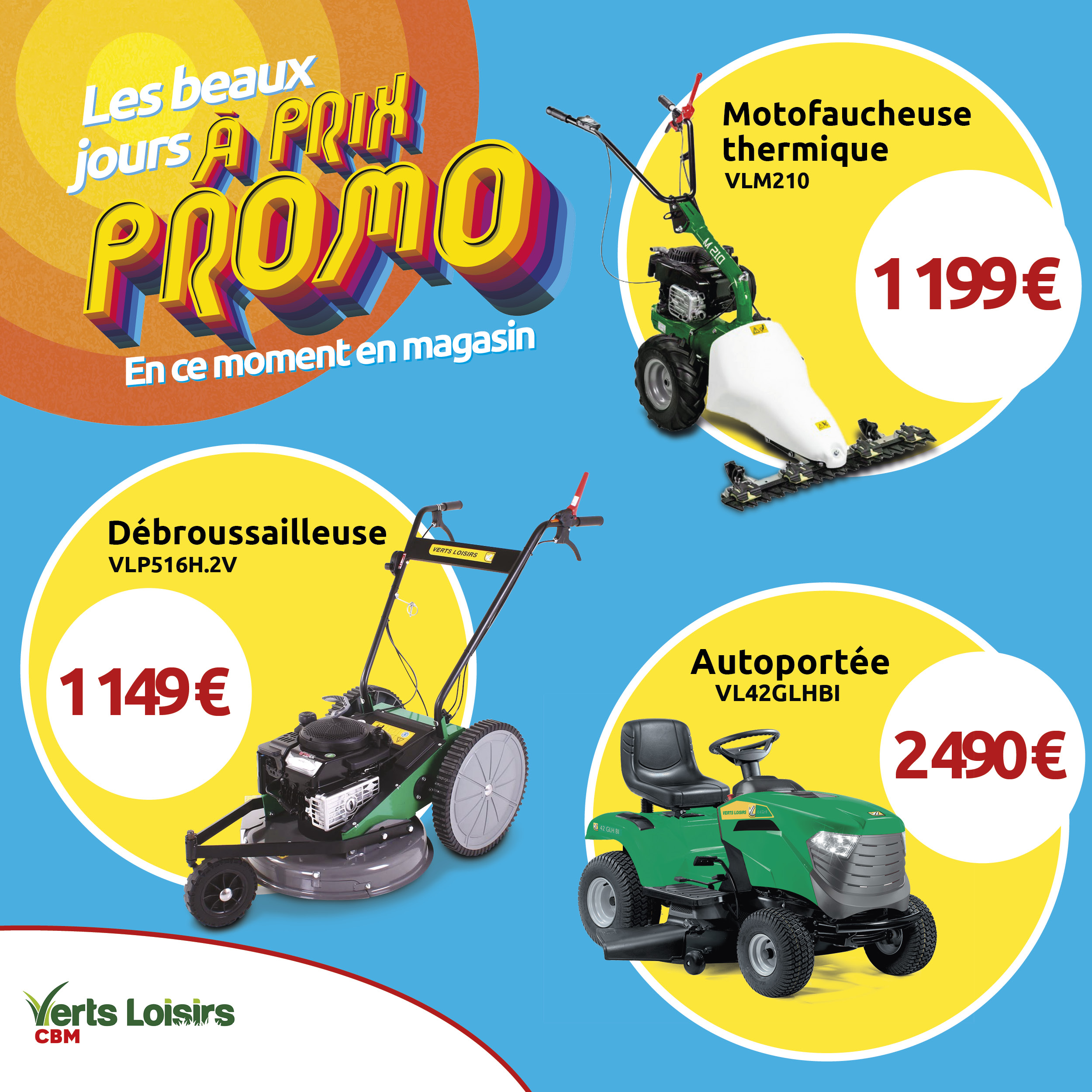 Promotion - Verts Loisirs