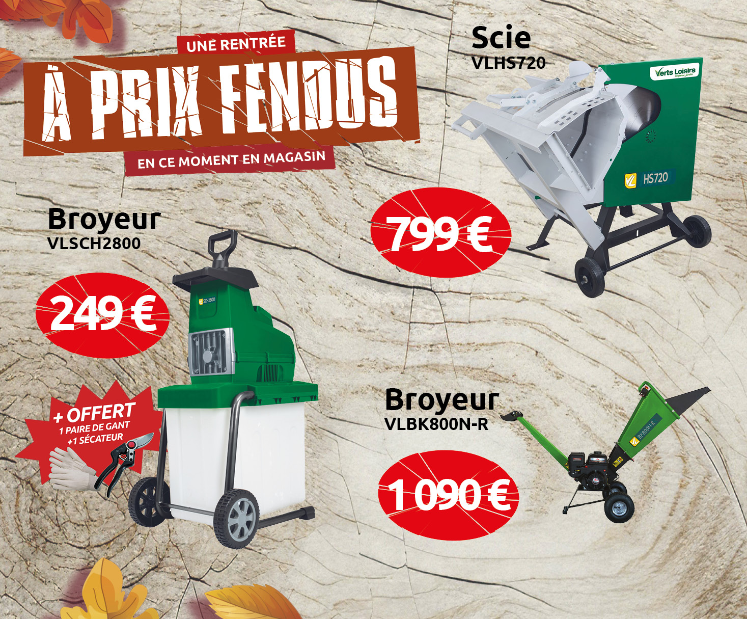 Promotion - Verts Loisirs