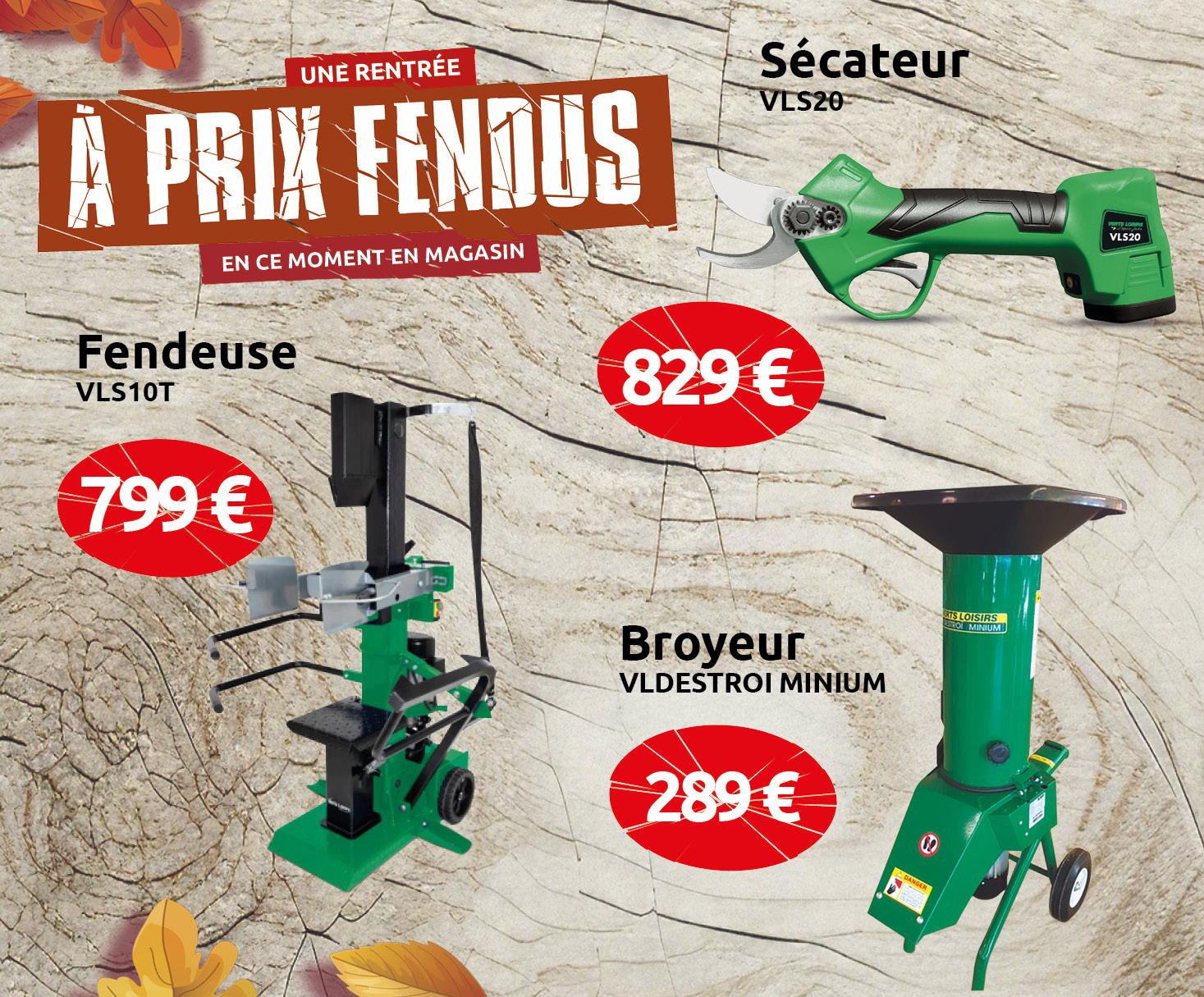 Promotion - Verts Loisirs