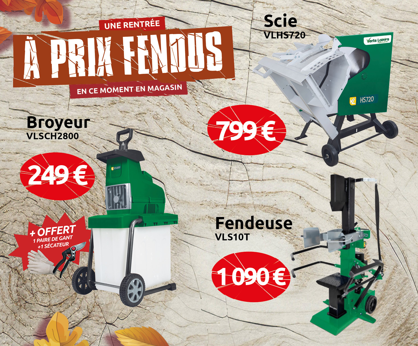 Promotion - Verts Loisirs