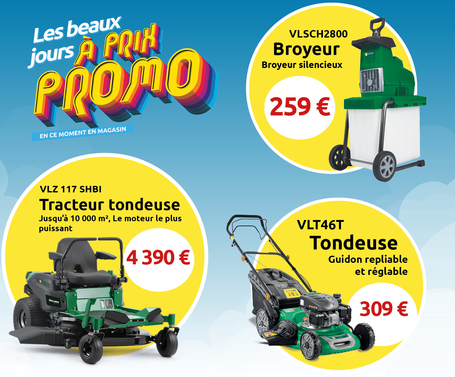 Promotion - Verts Loisirs
