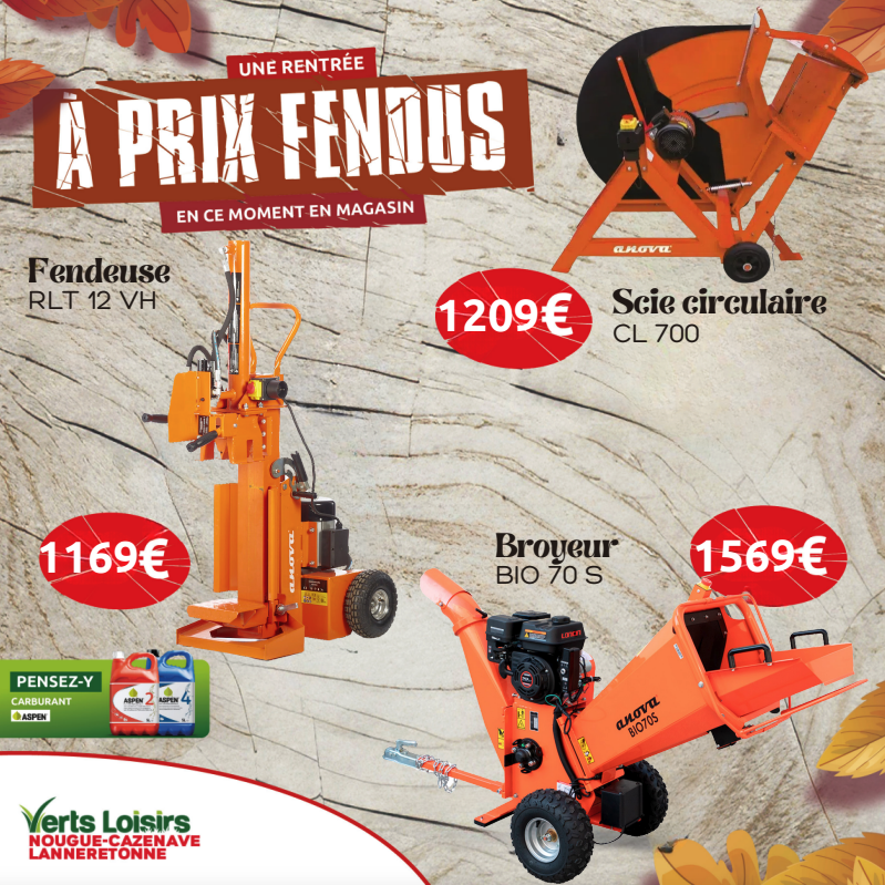 Promotion - Verts Loisirs