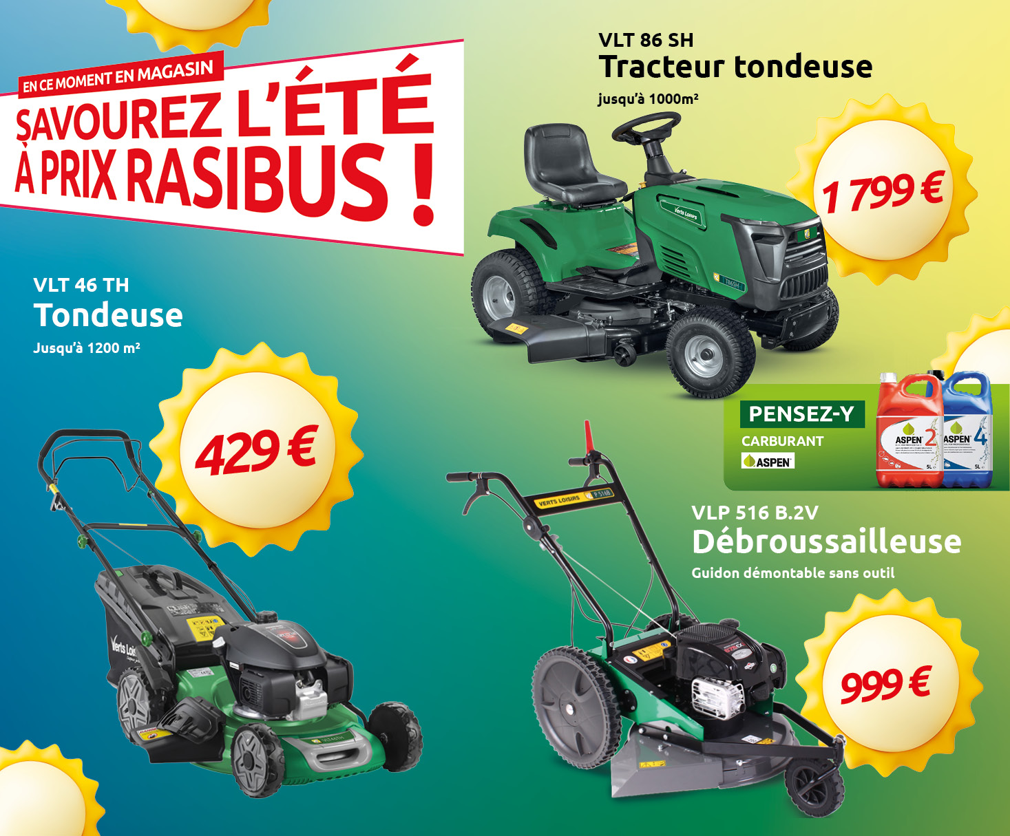 Promotion - Verts Loisirs