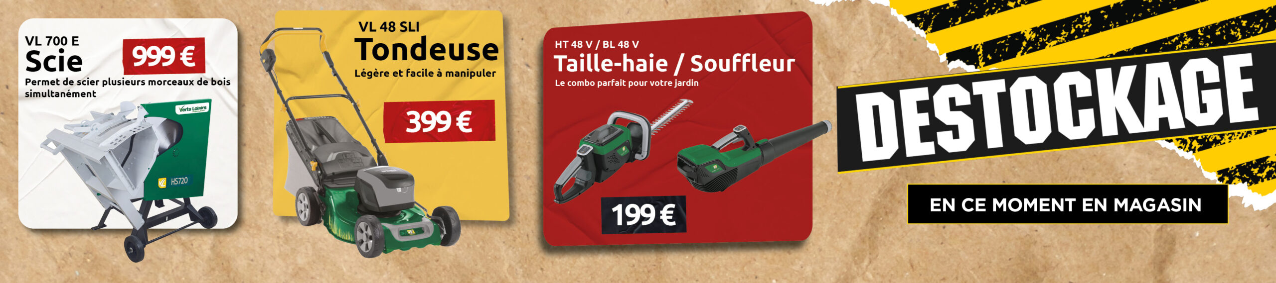 Promotion - Verts Loisirs