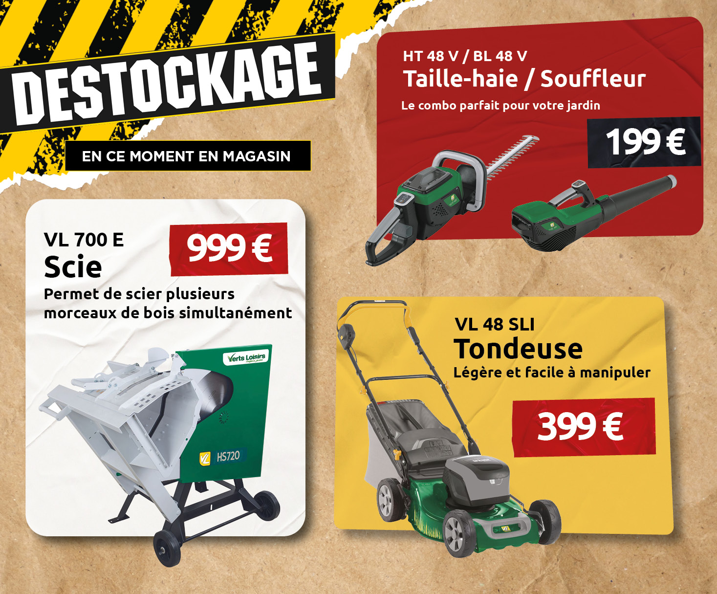 Promotion - Verts Loisirs