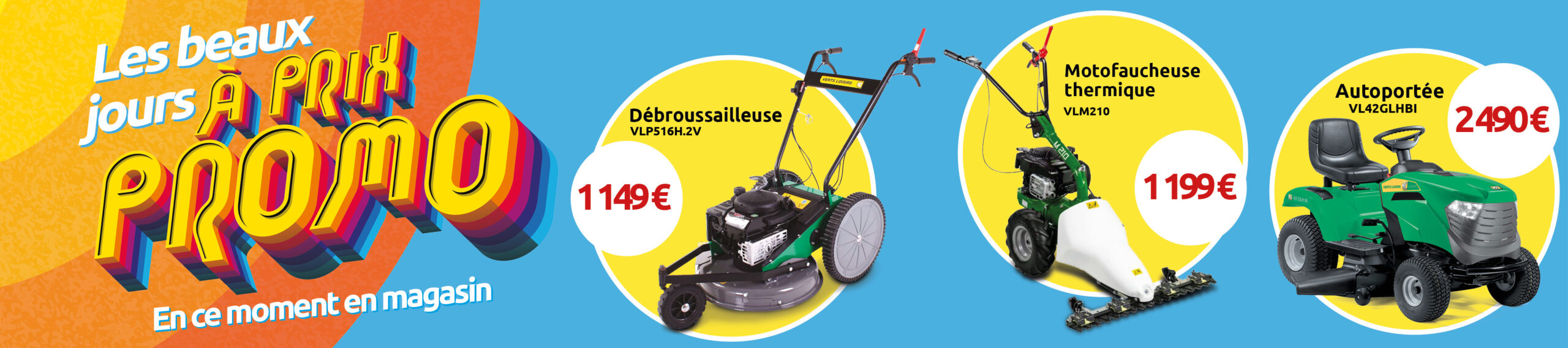 Promotion - Verts Loisirs