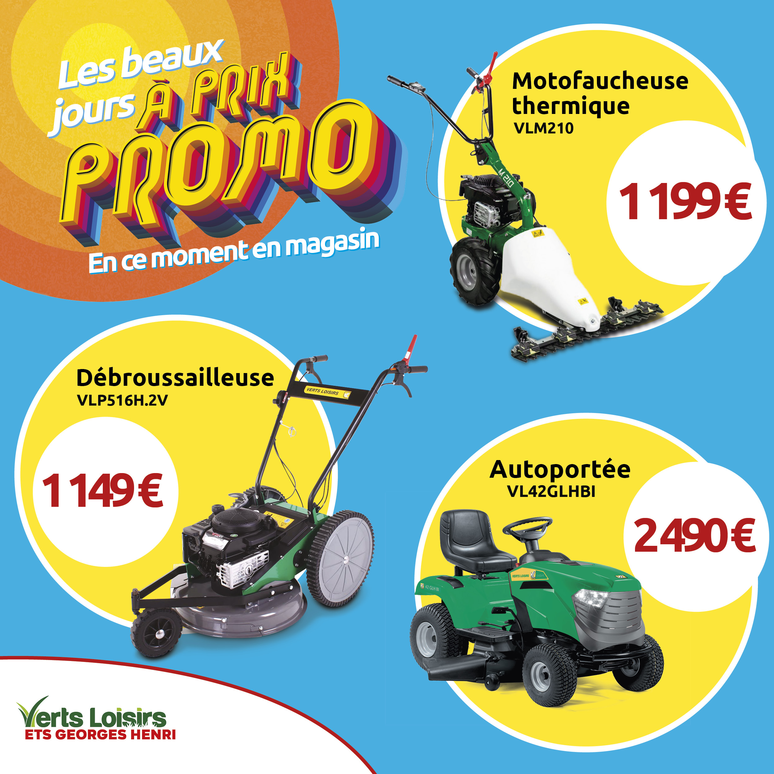Promotion - Verts Loisirs