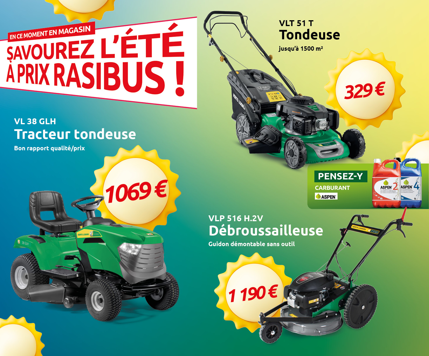 Promotion - Verts Loisirs