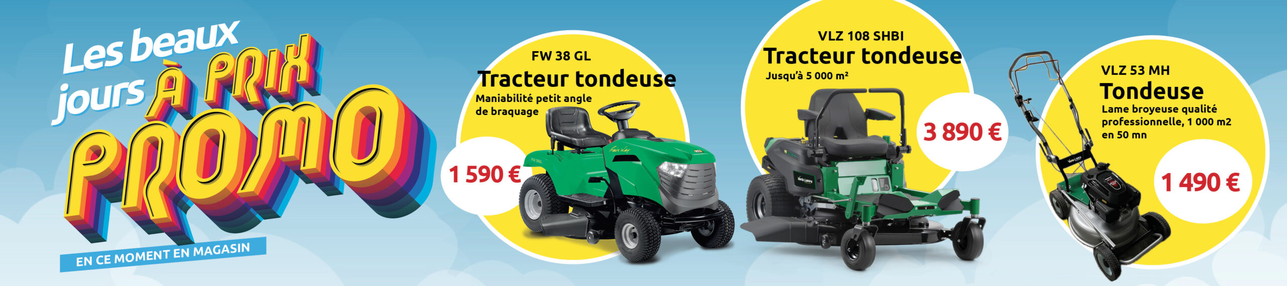 Promotion - Verts Loisirs