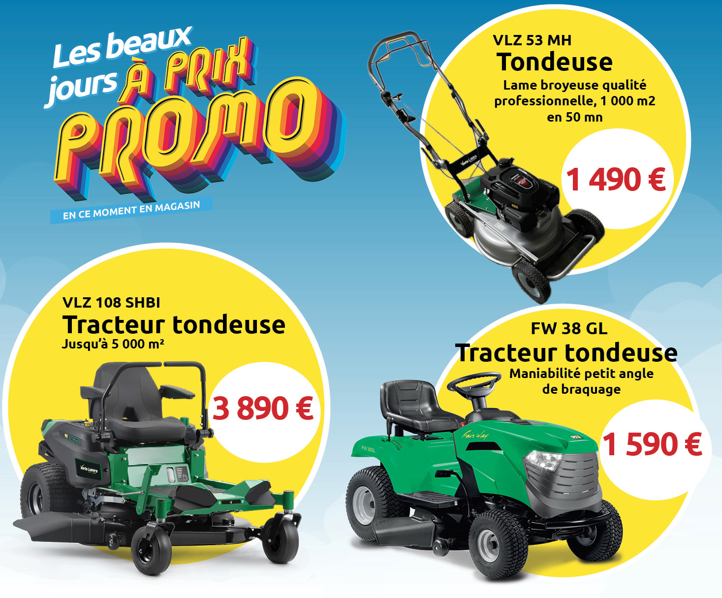 Promotion - Verts Loisirs