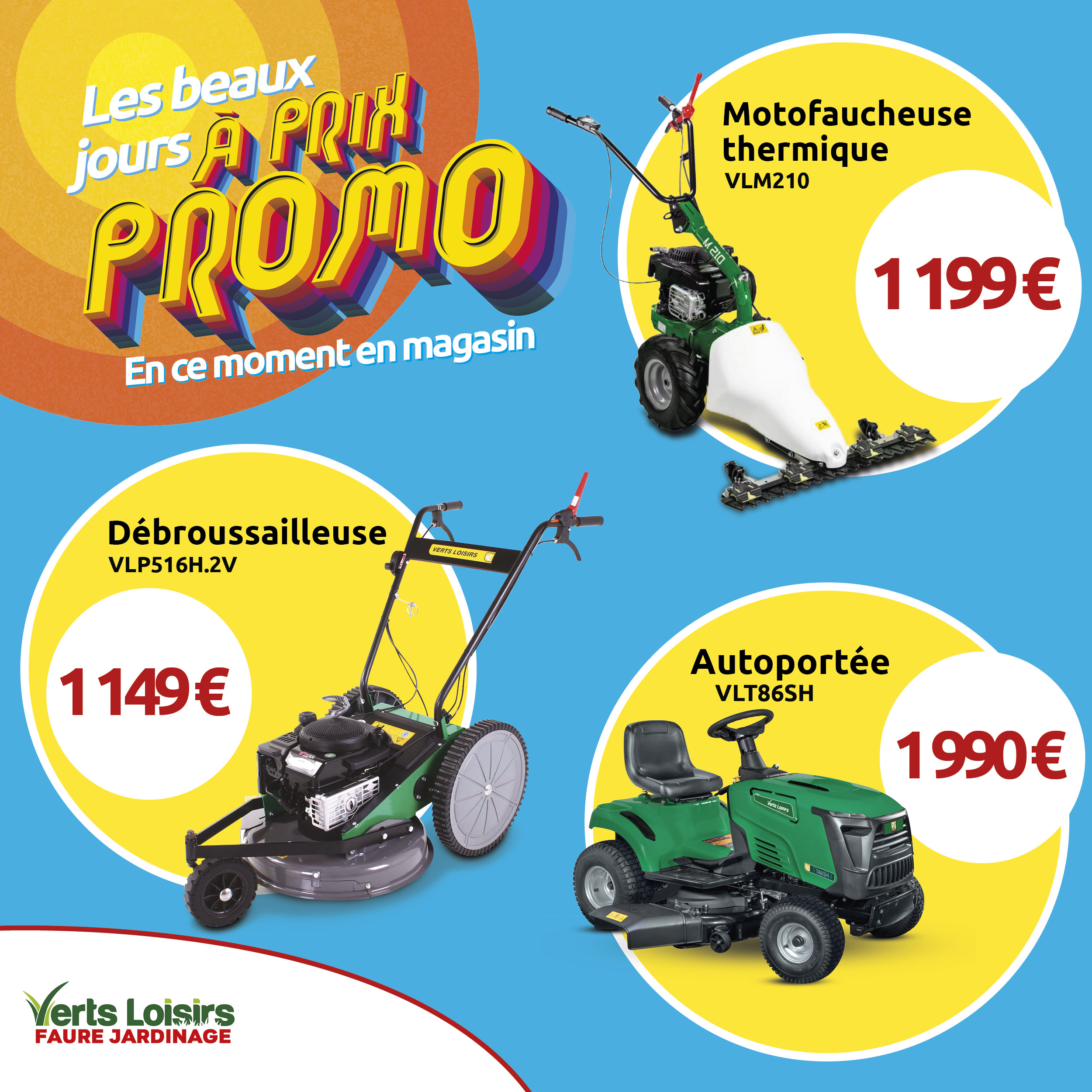 Promotion - Verts Loisirs