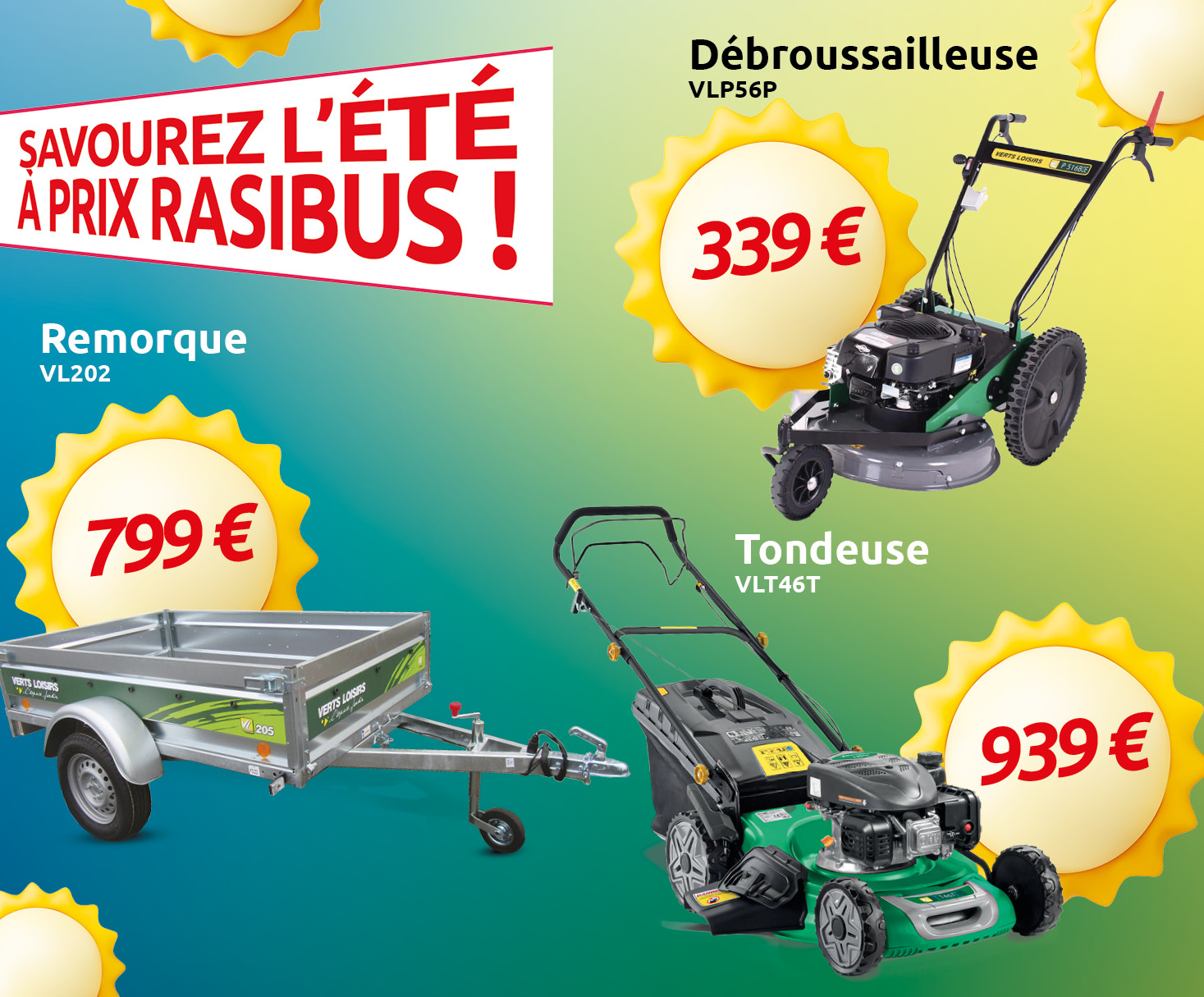 Promotion - Verts Loisirs