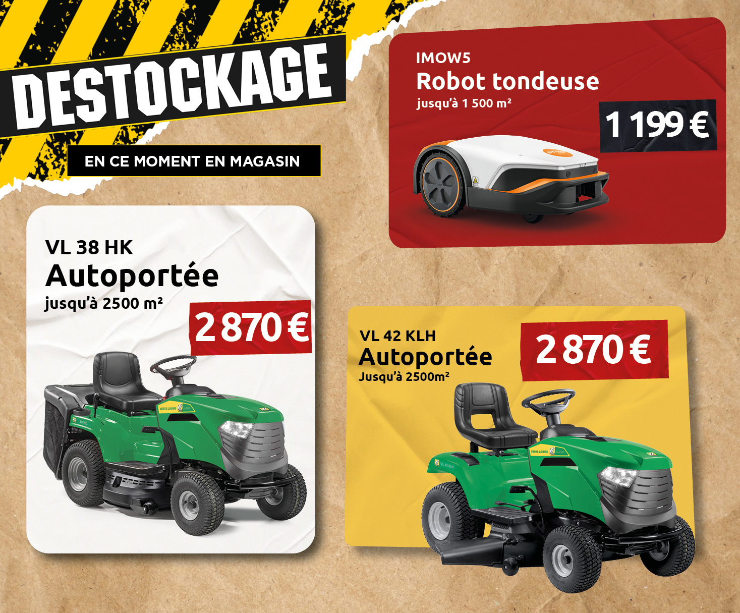 Promotion - Verts Loisirs