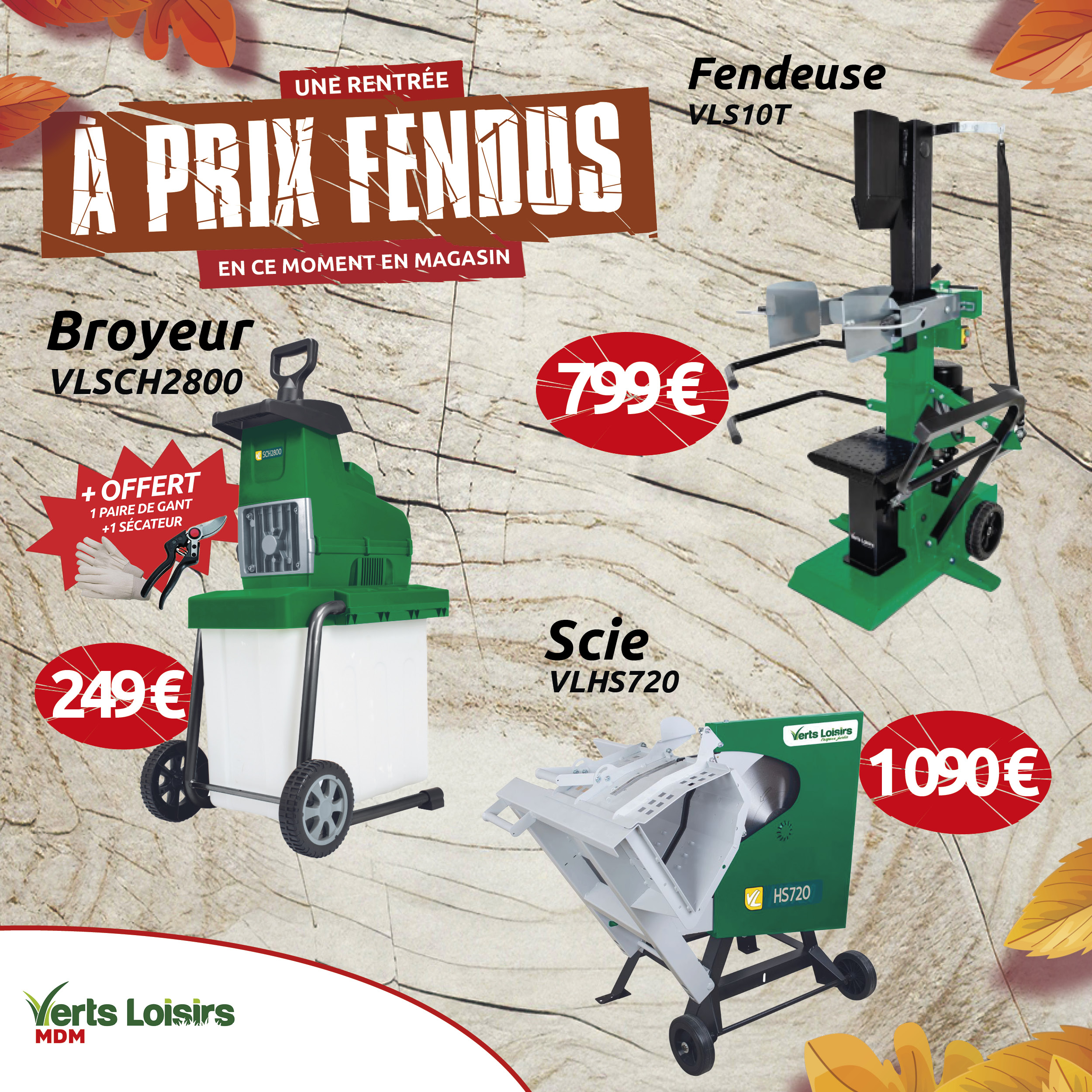 Promotion - Verts Loisirs