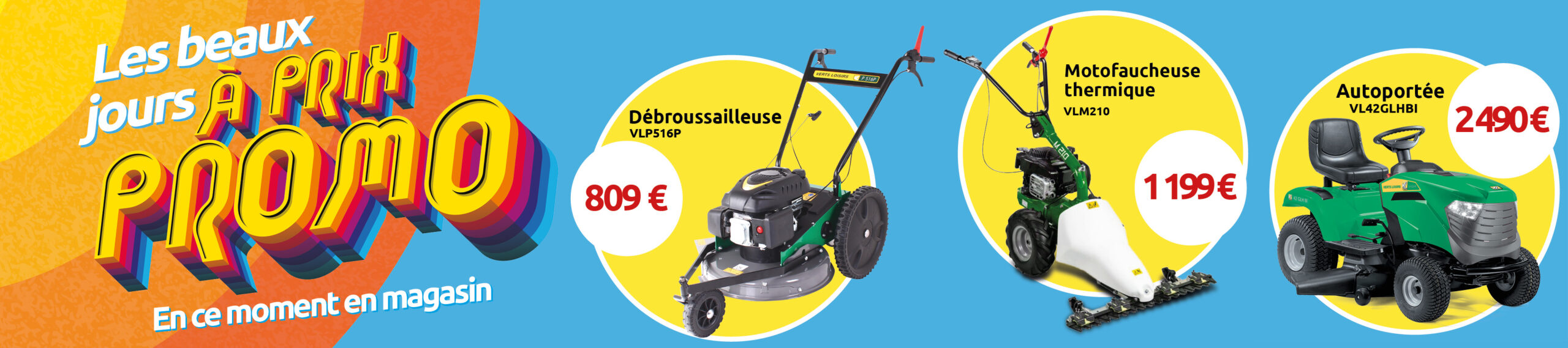 Promotion - Verts Loisirs