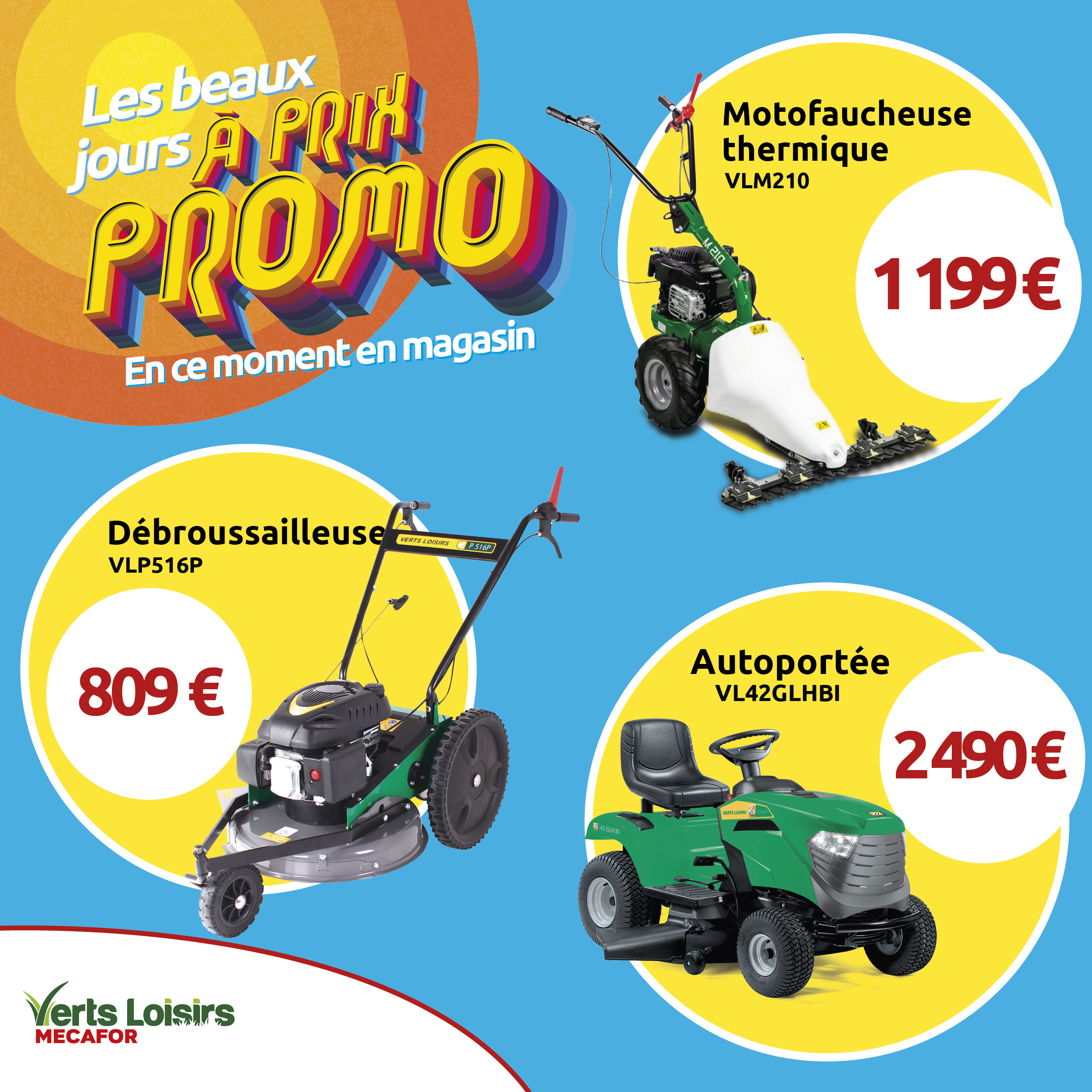 Promotion - Verts Loisirs