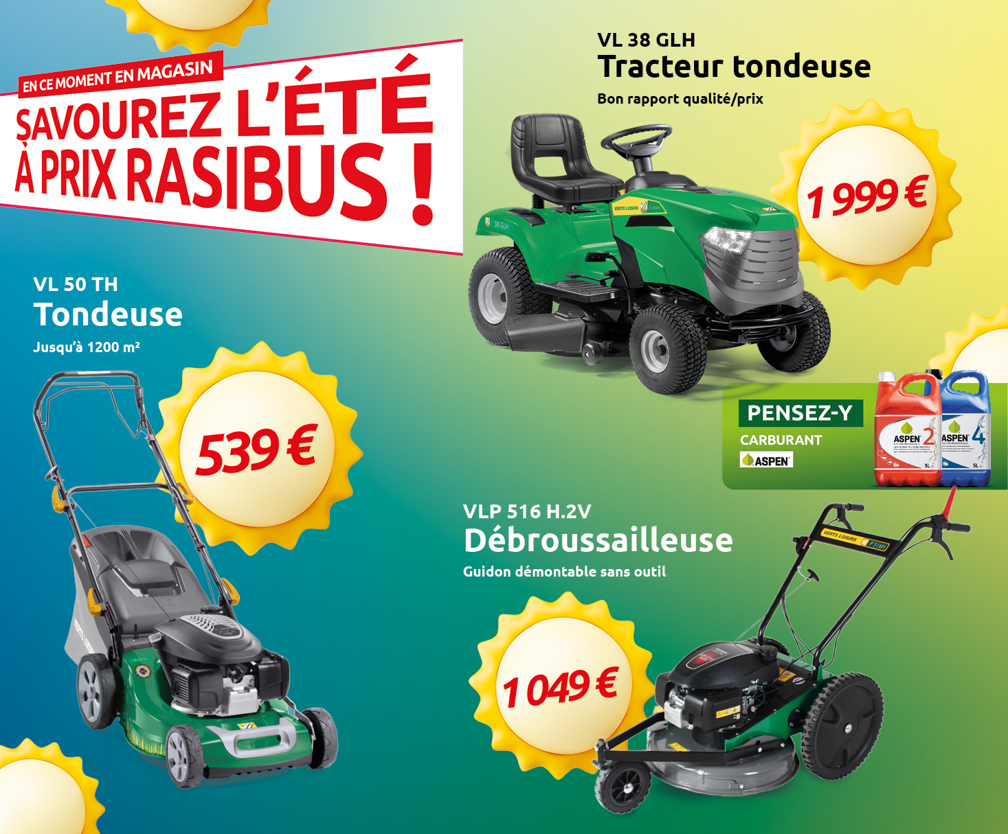 Promotion - Verts Loisirs