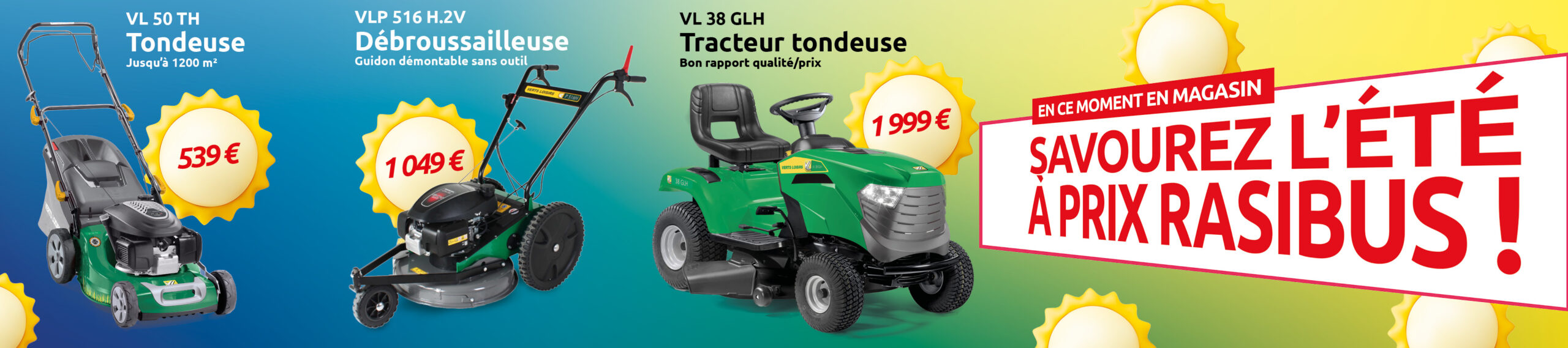 Promotion - Verts Loisirs