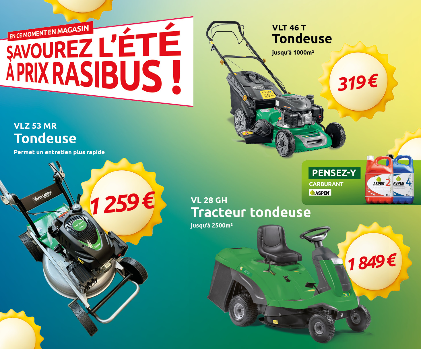 Promotion - Verts Loisirs