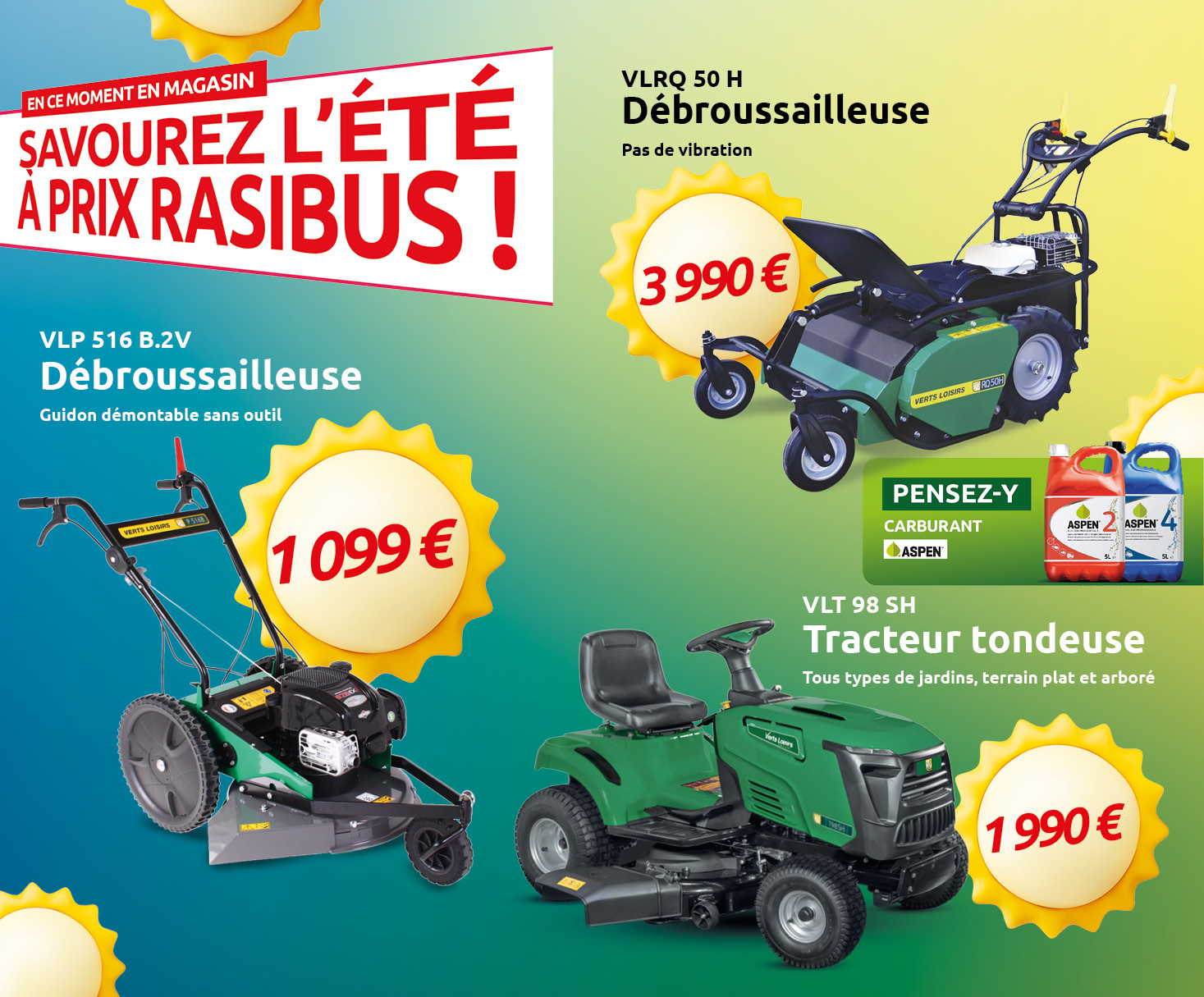 Promotion - Verts Loisirs