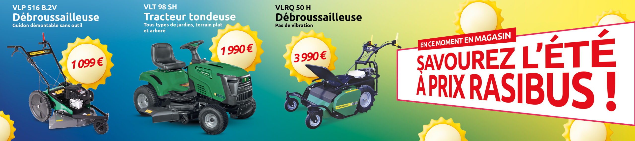 Promotion - Verts Loisirs