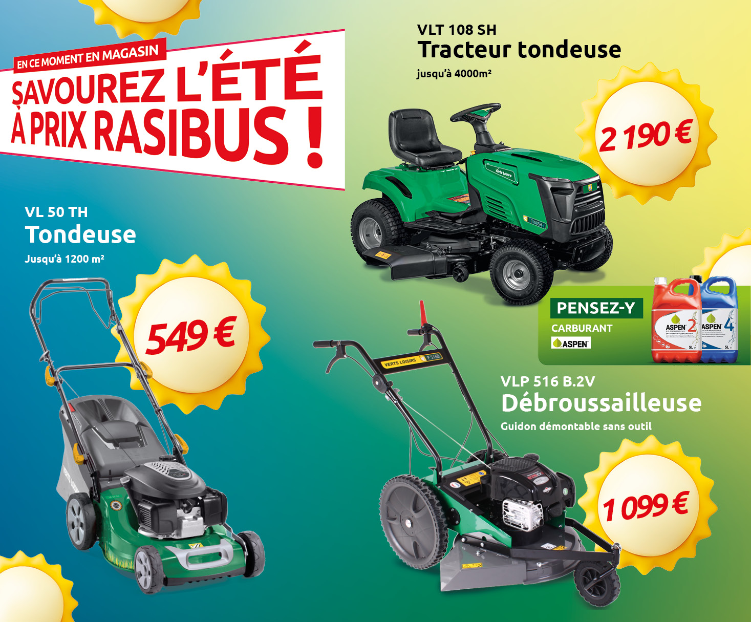 Promotion - Verts Loisirs