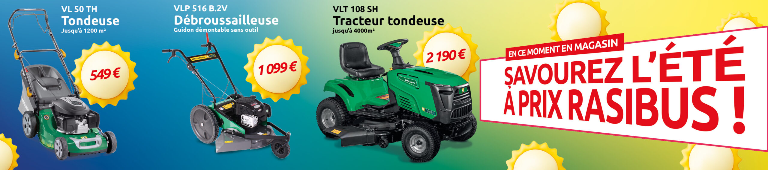 Promotion - Verts Loisirs