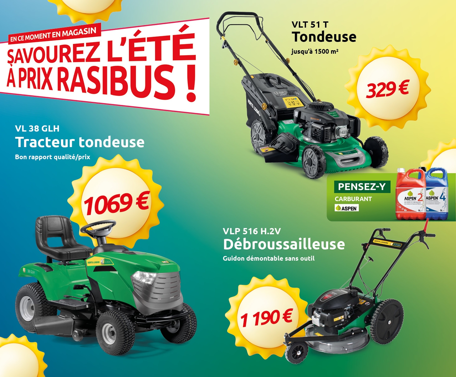 Promotion - Verts Loisirs